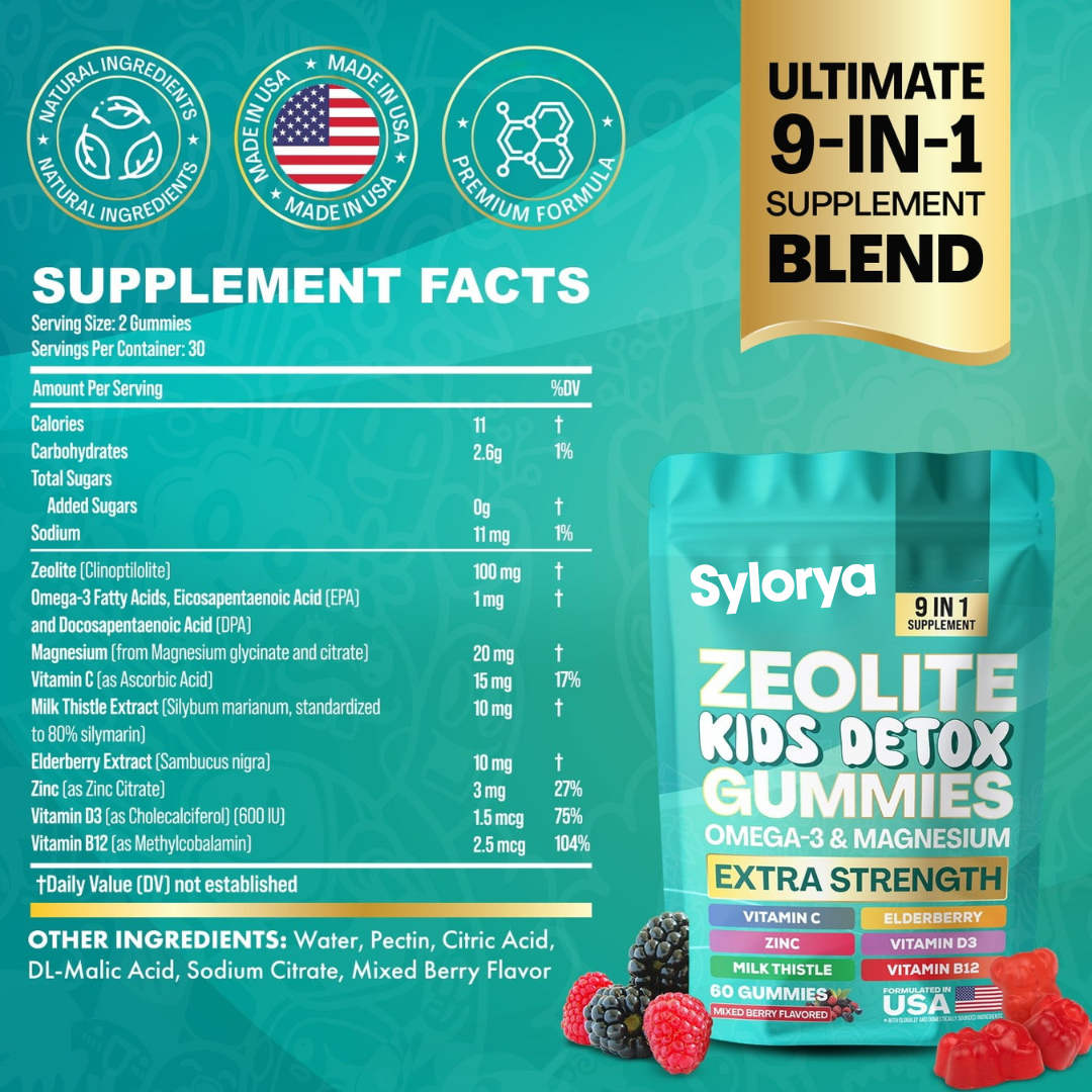 Zeolite Detox Gummies for Kids